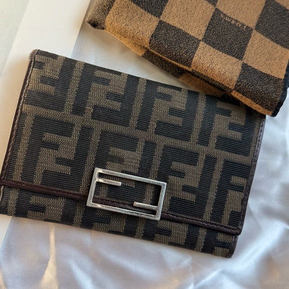 FENDI Vintage 90s Zucca Print Fendi Wallet - Picture 13 of 15